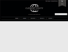 Tablet Screenshot of clementcouty.com